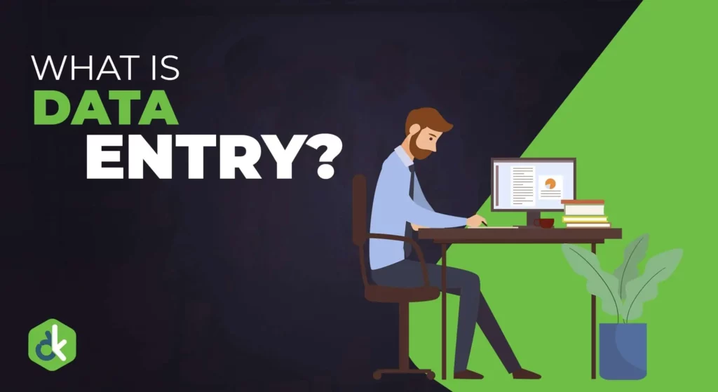 Illustration: "What is data entry?"