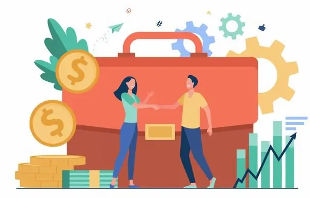 people shaking hands infographic Infographic of people shaking hands, as if closing a deal.